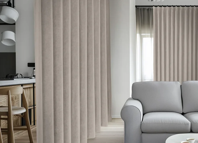 room divider curtains